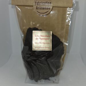 Tuile chocolat noir