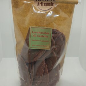 Tuiles chocolat lait | Les Chocolats du Santerre