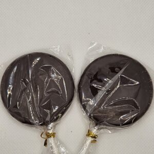 sucette chocolat Noir | Les Chocolats Santerre
