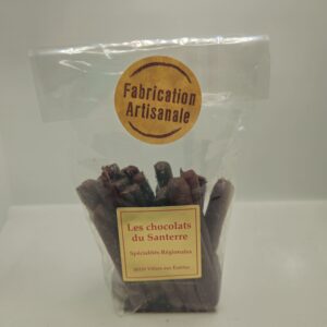Orangette orange confite chocolat noir |les chocolats du Santerre