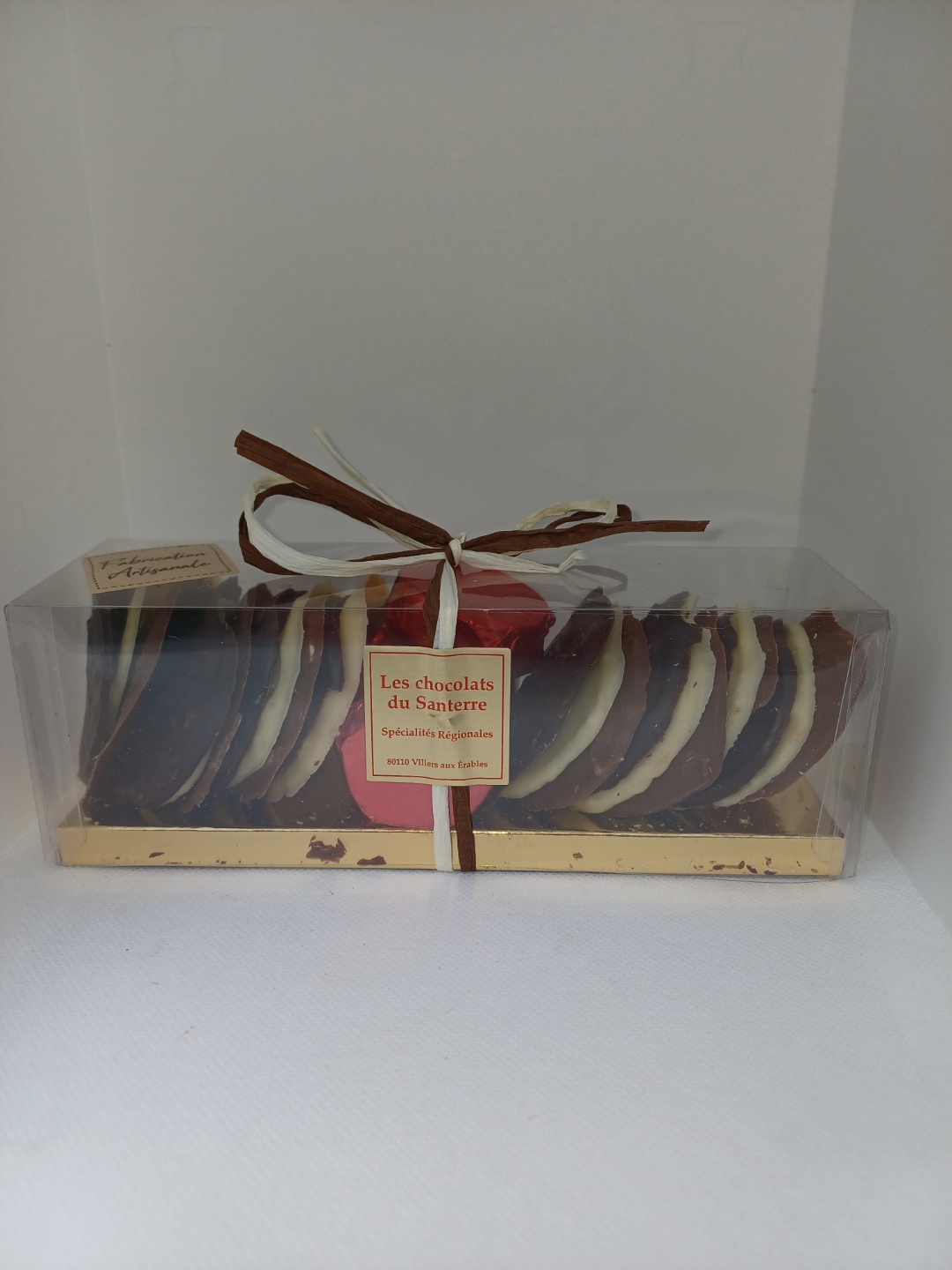 réglette chocolat 3 couleur et macarons |les chocolats du Santerre