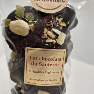 Mendiant chocolat noir | Les Chocolats Du Santerre