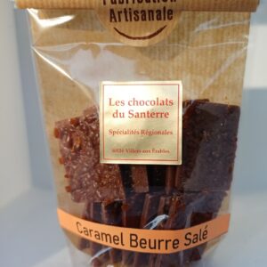 sachet mini Tablette Caramel au éclat de Caramel Beurre Salé | Les Chocolats Du Santerre