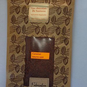 Tablette Caramel au Eclat Caramel Beurre Salé | Les Chocolats Du Santerre