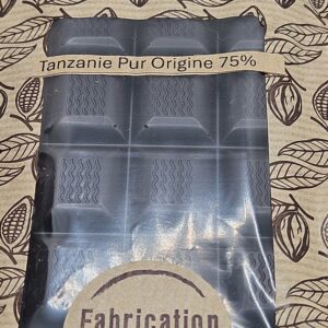 Tablette chocolat noir de Tanzanie | Les Chocolats du Santerre