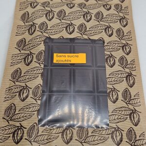 Tablette chocolat noir sans sucre ajouté | Les Chocolats du Santerre