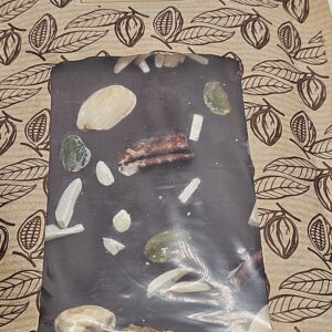 Tablette Noir Fruit Sec | les chocolats du Santerre